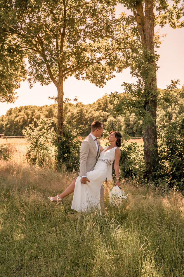 Een trouwreportage door de fotograaf te Rijkevorsel