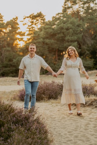 Zwangerschap fotoshoot Vosselaar