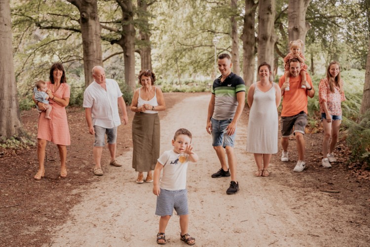 Familie en gezinsshoots