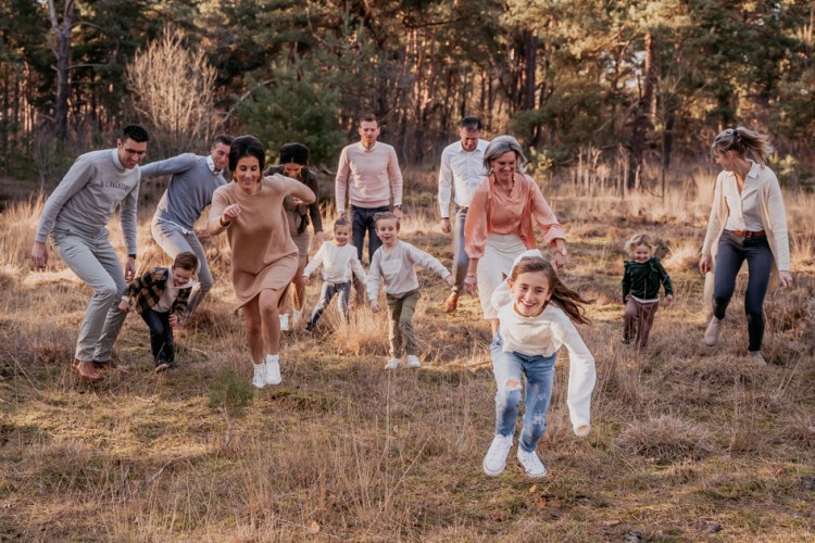 Familie en gezinsshoots