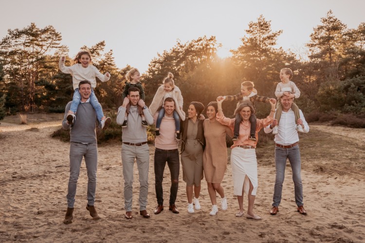 Familie en gezinsshoots