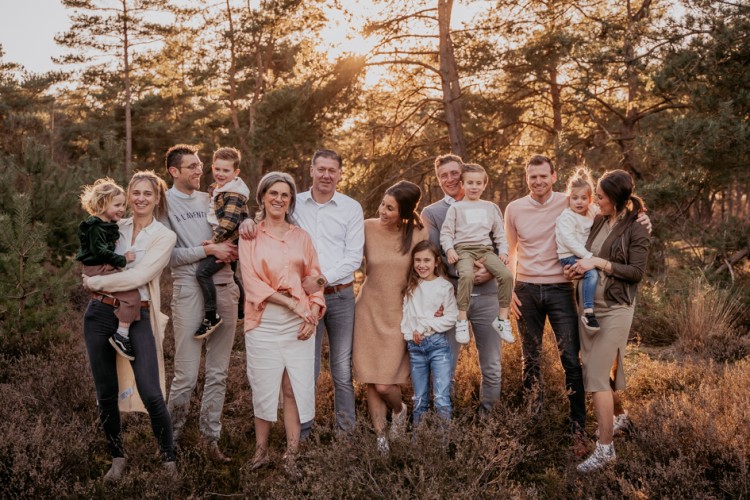 Familie en gezinsshoots